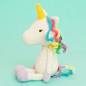 horse unicorn crochet pattern- crochet pattern pdf - amigurumi amorecraftylife.com #crochet #crochetpatter