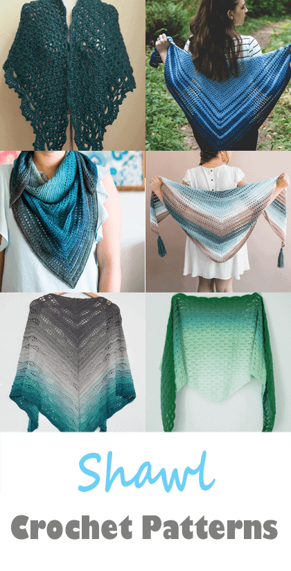 shawl crochet pattern- scarf crochet pattern pdf wrap - amorecraftylife.com #crochet #crochetpattern