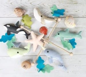 nautical nursery idea - ocean anchor - boy nursery theme - amorecraftylife.com #baby #nursery #babygift