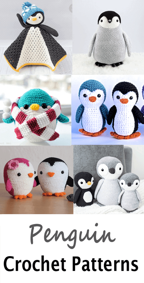 penguin crochet pattern - amorecraftylife.com #crochet #crochetpattern