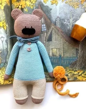 bear crochet patterns - crochet pattern pdf - amorecraftylife.com amigurumi #crochet #diy