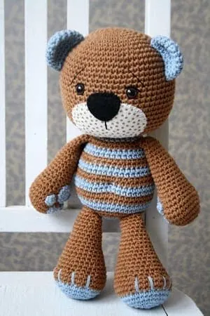 bear crochet patterns - crochet pattern pdf - amorecraftylife.com amigurumi #crochet #diy