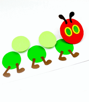 caterpillar Kid Crafts - bug kid craft - insect kid craft amorecraftylife.com #kidscrafts #craftsforkids #preschool