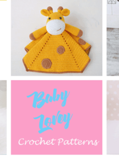 security blanket crochet pattern - baby lovey crochet pattern- baby crochet pattern pdf - amigurumi amorecraftylife.com #crochet #crochetpattern #baby