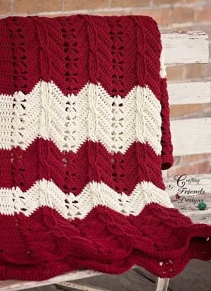 cable blanket crochet pattern - afghan crochet pattern - amorecraftylife.com #crochet #crochetpattern #diy