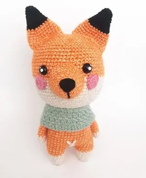 fox crochet pattern - amigurumi crochet pattern - amorecraftylife.com #crochet #crochetpattern #diy #amigurumi