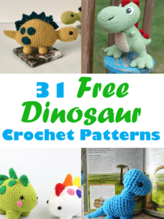Try some of these free dinosaur crochet patterns.