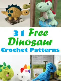 Try some of these free dinosaur crochet patterns.