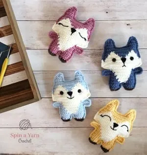 fox crochet pattern - amigurumi crochet pattern - amorecraftylife.com #crochet #crochetpattern #diy