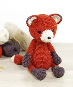 fox crochet pattern - amigurumi crochet pattern - amorecraftylife.com #crochet #crochetpattern #diy #amigurumi