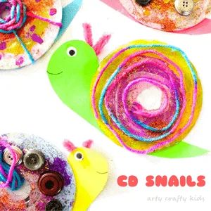 snail Kid Crafts - amorecraftylife.com #kidscrafts #craftsforkids #preschool