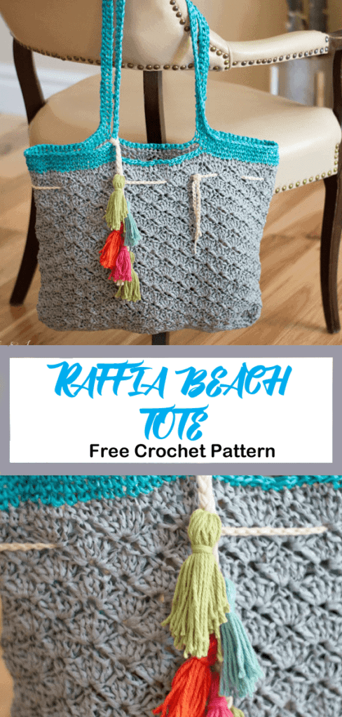 tote free crochet pattern - bag crochet pattern- pattern pdf - amorecraftylife.com #crochet #crochetpattern #freecrochetpattern