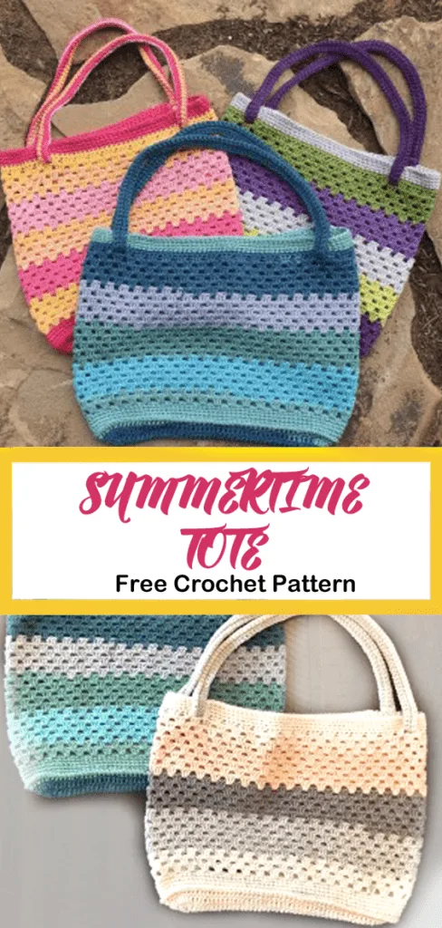tote free crochet pattern - bag crochet pattern- pattern pdf - amorecraftylife.com #crochet #crochetpattern #freecrochetpattern