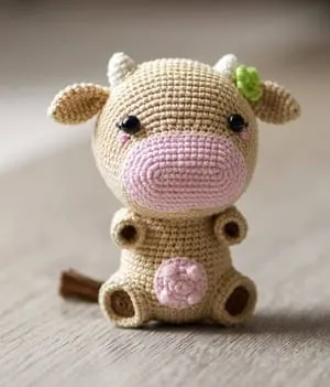 cow crochet pattern- - amigurumi amorecraftylife.com #crochet #crochetpattern #diy