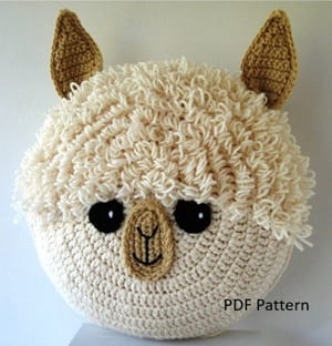 PDF instant download Llama ballerina crochet tutorial alpaca cute gift soft toy pattern