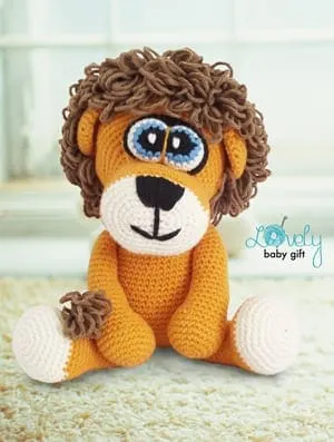 lion crochet patterns- toy crochet pattern- amigurumi amorecraftylife.com #crochet #crochetpattern #diy