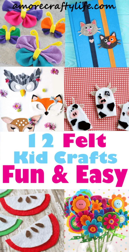 felt kid craft - amorecraftylife.com #kidscrafts #craftsforkids #preschool