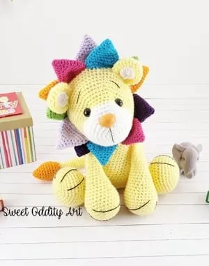 lion crochet patterns- toy crochet pattern- amigurumi amorecraftylife.com #crochet #crochetpattern #diy