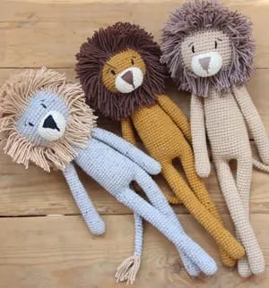 lion crochet patterns- toy crochet pattern- amigurumi amorecraftylife.com #crochet #crochetpattern #diy