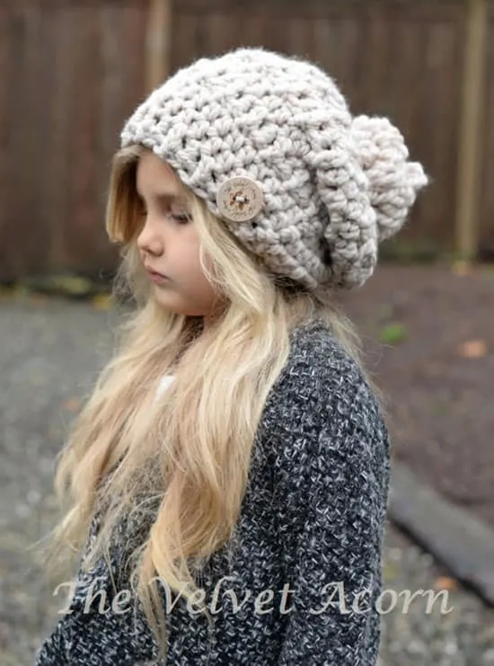 Bain bulky hat crochet patterns- winter hat crochet pattern- amorecraftylife.com #crochet #crochetpattern #diy