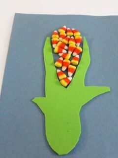 candy corn cob kid craft - fall kid craft - harvest kid craft - farm - amorecraftylife.com #kidscrafts #craftsforkids #preschool #fall