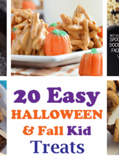 easy party treats- halloween fall snacks - school parties - recipes for kids - amorecraftylife.com #kidsactivities #halloween #preschool