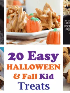 easy party treats- halloween fall snacks - school parties - recipes for kids - amorecraftylife.com #kidsactivities #halloween #preschool