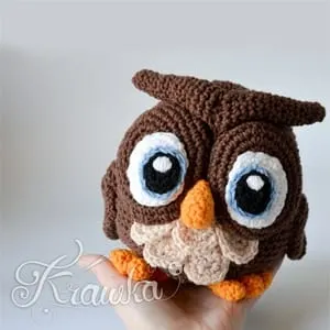 owl crochet pattern- crochet pattern pdf - amorecraftylife.com #crochet #crochetpattern