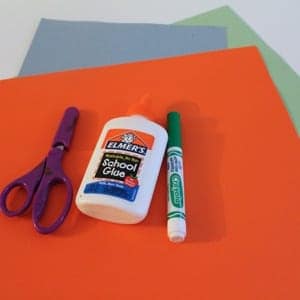 paper pumpkin patch kid craft - fall kid craft - harvest kid craft - farm - amorecraftylife.com #kidscrafts #craftsforkids #preschool #fall