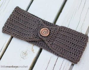 headband crochet pattern- ear warmer crochet pattern pdf - amorecraftylife.com #crochet #crochetpattern