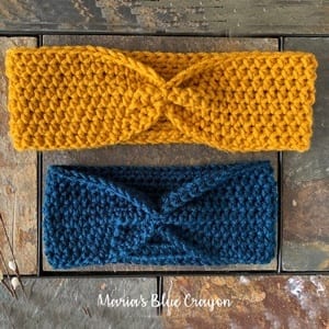 headband crochet pattern- ear warmer crochet pattern pdf - amorecraftylife.com #crochet #crochetpattern