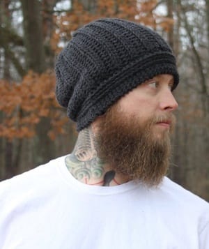 mens crochet hat pattern - winter hat - beanie crochet pattern - amorecraftylife.com #hat #crochet #crochetpattern