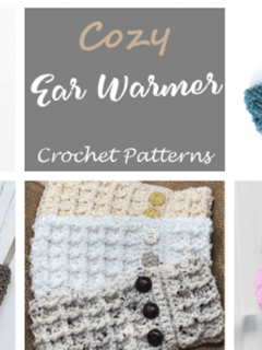 headband crochet pattern- ear warmer crochet pattern pdf - amorecraftylife.com #crochet #crochetpattern