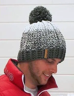 mens crochet hat pattern - winter hat - beanie crochet pattern - amorecraftylife.com #hat #crochet #crochetpattern