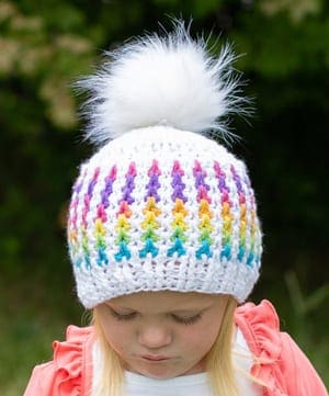 crochet hat pattern - winter hat - beanie crochet pattern - amorecraftylife.com #hat #crochet #crochetpattern