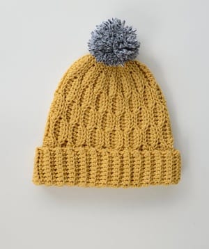 free crochet hat pattern - winter hat - beanie crochet pattern - amorecraftylife.com #hat #crochet #crochetpattern