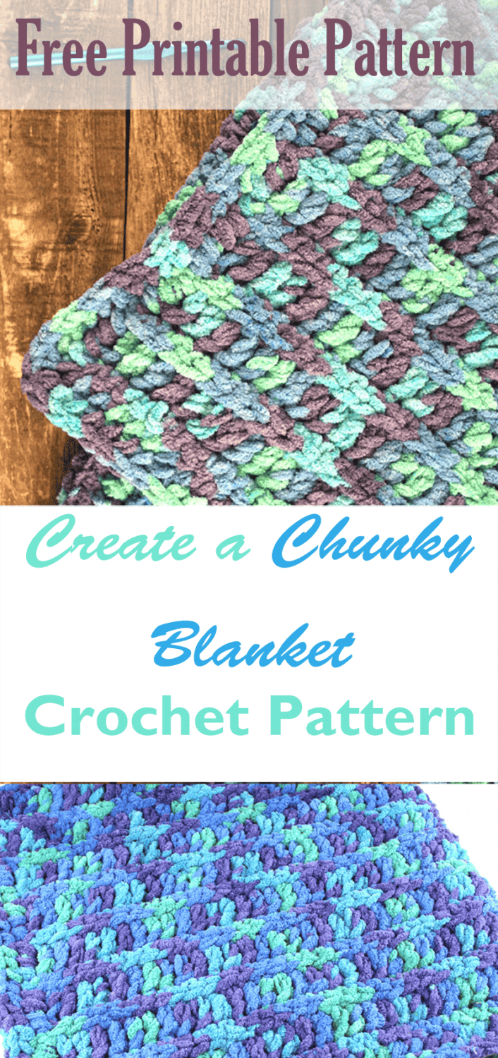 Easy Baby Blanket Crochet Pattern Beginner Ocean Stripes A More