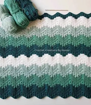 baby blanket free crochet pattern - granny ripple crochet pattern- pattern pdf - amorecraftylife.com #crochet #crochetpattern #freecrochetpattern