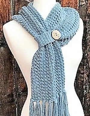 scarf crochet pattern- crochet pattern pdf - amorecraftylife.com #crochet #crochetpattern