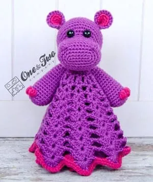 Crochet Lovey Patterns - security blanket crochet pattern - baby lovey crochet pattern- baby crochet pattern pdf - amigurumi amorecraftylife.com #crochet #crochetpattern #baby