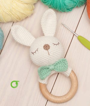 crochet baby rattle Patterns - Cute Gifts - A More Crafty Life - amigurumi #crochet #crochetpattern #baby