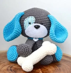 amigurumi dog crochet patterns - puppy crochet pattern pdf - amorecraftylife.com amigurumi #crochet #diy