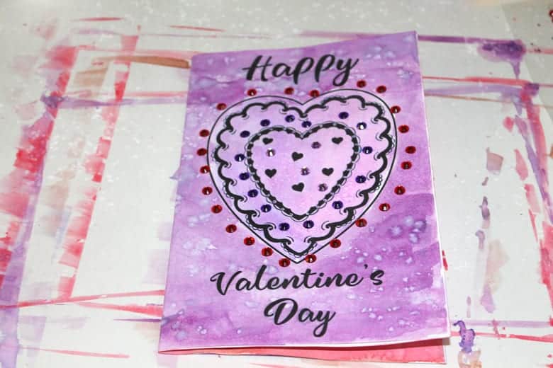 free heart printable valentine card - crafts for kids - valentine's day crafts for kids -amorecraftylife.com #craftsforkids #kidscrafts #preschool