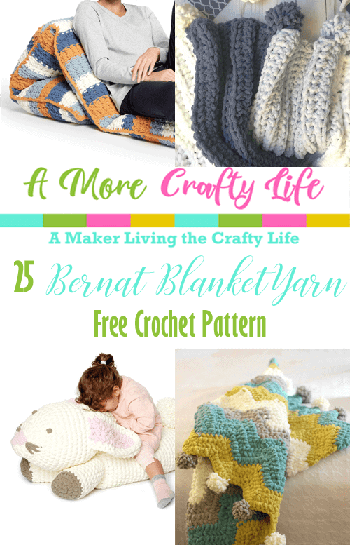 bernat blanket yarn crochet Patterns - free crochet pattern - #crochet #crochetpattern #diy #freecrochetpattern