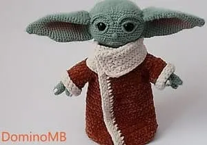 Crochet Baby Yoda Patterns - baby alien - the child #crochet #crochetpattern #diy