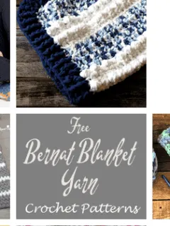 bernat blanket yarn crochet Patterns - #crochet #crochetpattern #diy #freecrochetpattern