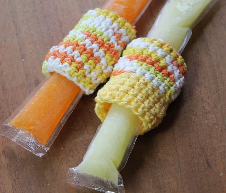 ice pop holder crochet pattern - free crochet pattern #crochet