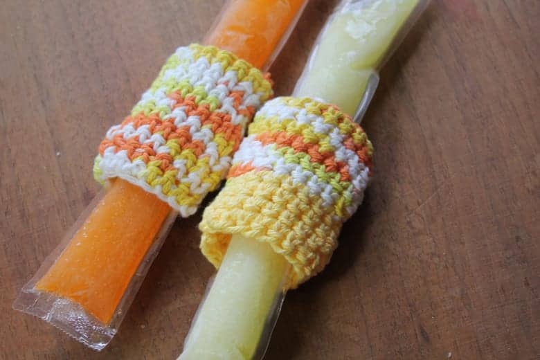 ice pop holder crochet pattern - free crochet pattern #crochet