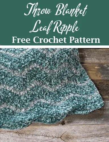 free velvet ripple crochet blanket pattern - crochet throw pattern- crochet blanket pattern -amorecraftylife.com #crochet #crochetpattern #freecrochetpattern