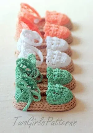 baby sandals crochet patterns - crochet pattern pdf - baby shoes crochet patterns amorecraftylife.com #baby #crochet #crochetpattern